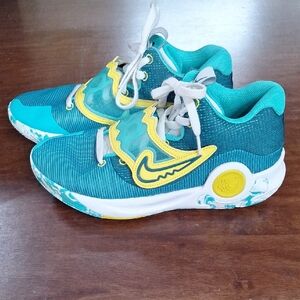Mens Nike KD Trey 5 X Basketball Shoes Sneakers, Clear Jade Size 9